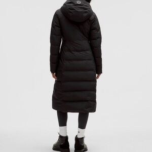 Lululemon StretchSeal Size 10 Sleet
Street 600 Down Fill Long Jacket Coat Black